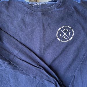 Sand Cloud long sleeve shirt. Save The Fishes. Size large.